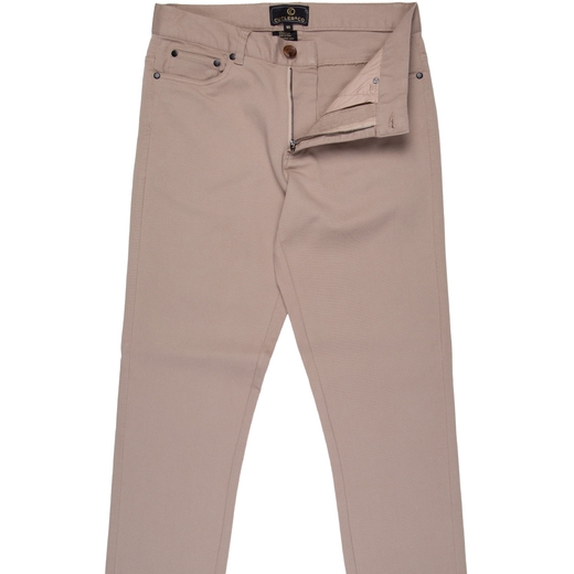 New Terry Slim Fit 5 Pocket Stretch Cotton Twill-on sale-Fifth Avenue Menswear