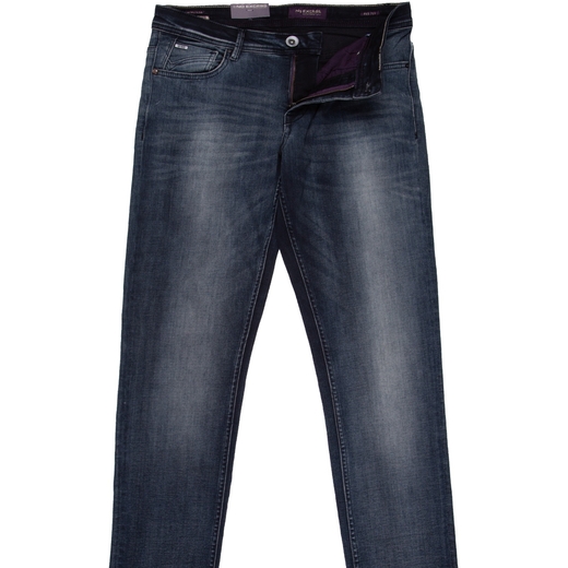 Slim Fit Stretch Aged Denim Jeans-new online-Fifth Avenue Menswear