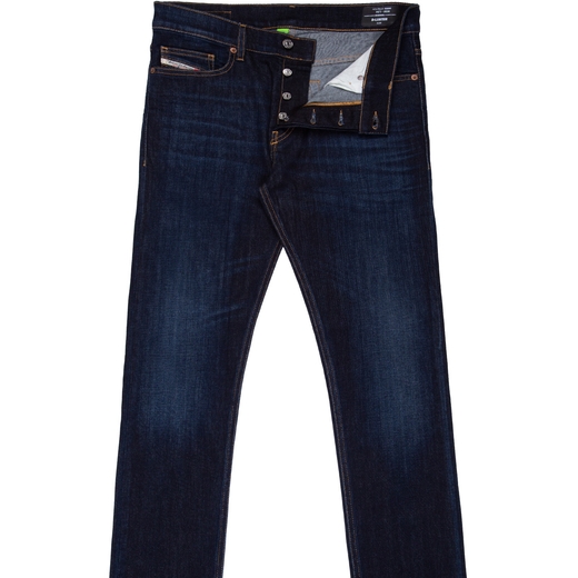 D-Luster Slim Fit Dk Blue Stretch Denim Jeans-new online-Fifth Avenue Menswear
