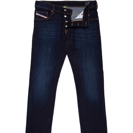 D-Yennox Taper Fit Dk Blue Stretch Denim Jeans-new online-Fifth Avenue Menswear