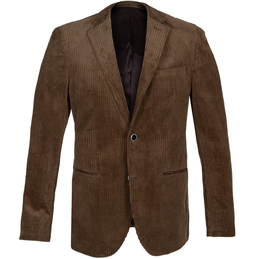 Heaton Slim Fit Stretch Cord Blazer-on sale-Fifth Avenue Menswear