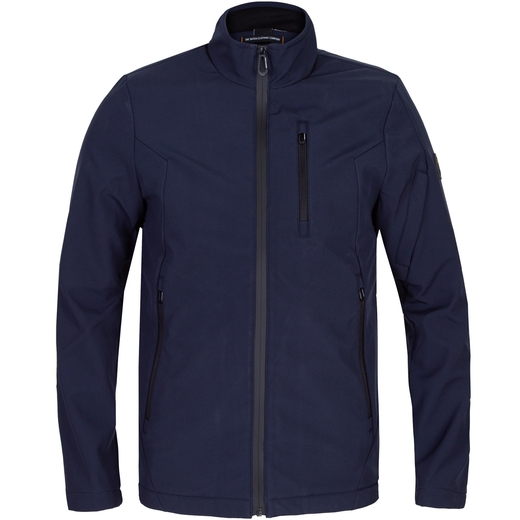 Stretch Softshell Windbreaker Casual Jacket-new online-Fifth Avenue Menswear
