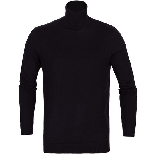 Slim Fit Mixed Cashmere Rollneck Pullover-on sale-Fifth Avenue Menswear