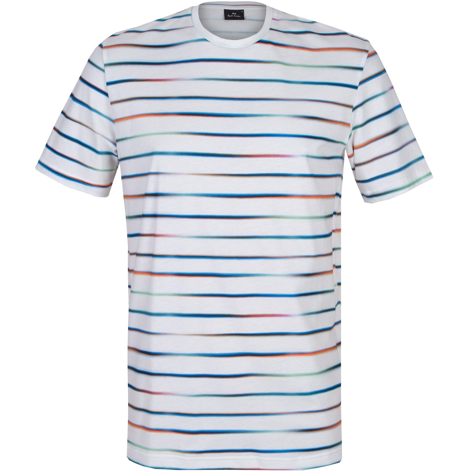 Multi-coloured Mini Stripe T-Shirt - T-Shirts & Polos-Short Sleeve T's ...
