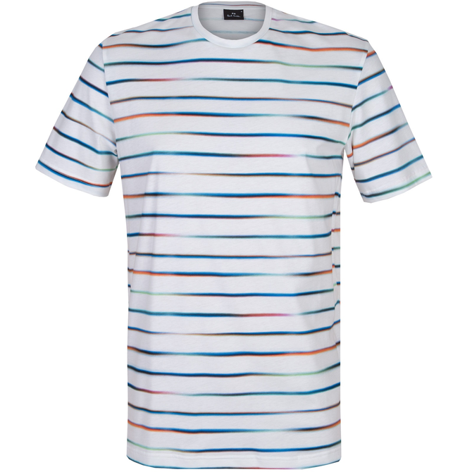 Multi-coloured Mini Stripe T-Shirt