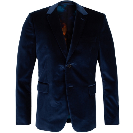 Soho Tailored Fit Velvet Blazer-new online-Fifth Avenue Menswear