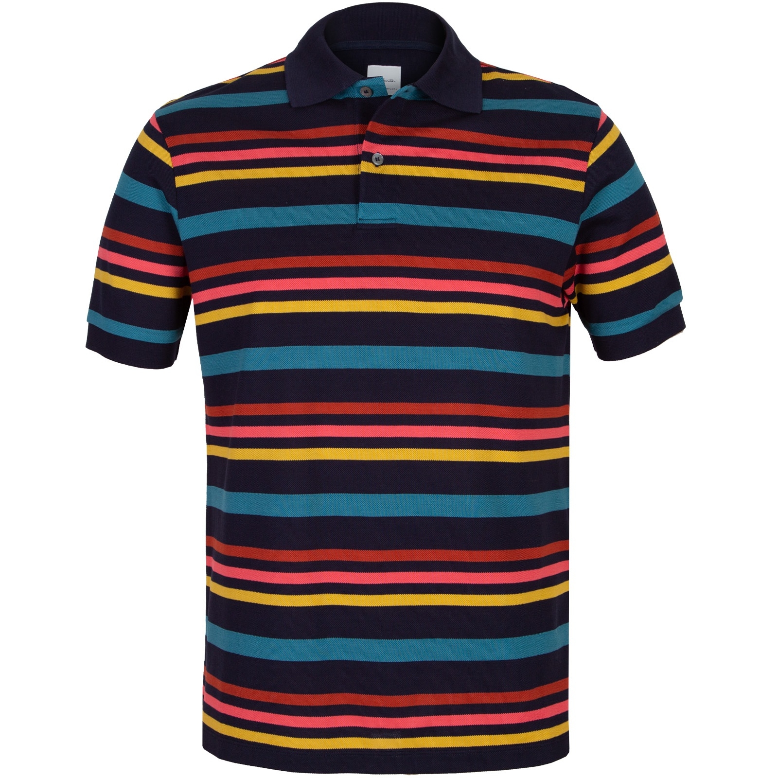 Artist Stripe Polo - T-Shirts & Polos-Polos : Fifth Avenue Menswear ...