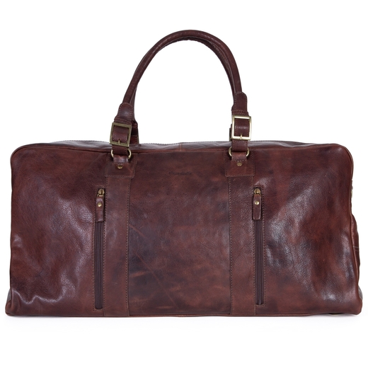 Rustic Leather Travel Bag-new online-Fifth Avenue Menswear