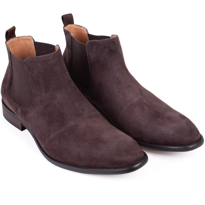 Jake Brown Suede Chelsea Boots