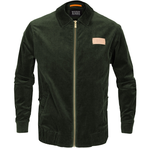 Zip-Up Corduroy Casual Jacket-new online-Fifth Avenue Menswear