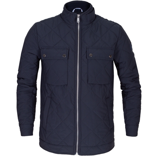 Lightly Padded Quilted Casual Jacket-new online-Fifth Avenue Menswear
