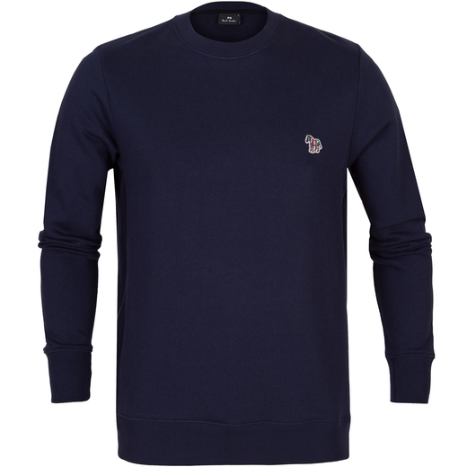 Zebra Logo Organic Cotton Sweatshirt-new online-Fifth Avenue Menswear