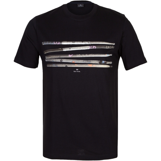 Organic Cotton Drumsticks Print T-Shirt-new online-Fifth Avenue Menswear
