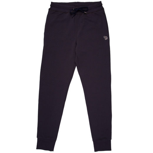 Slim Fit Zebra Logo Organic Cotton Sweatpants-new online-Fifth Avenue Menswear