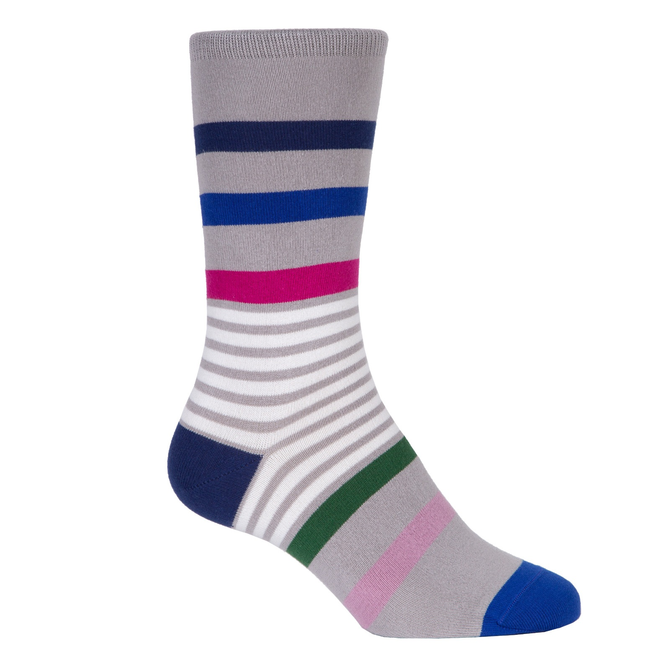 Vince Stripe Cotton Socks