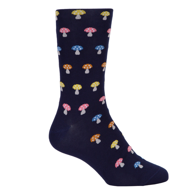 Mushrooms Pattern Cotton Socks
