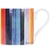 Painted Artist Stripe Printed China Mug