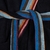 Towelling Robe With Artist Stripe Edge