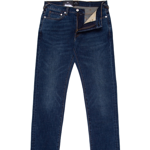 Slim Fit Cross Hatch Stretch Denim Jeans-new online-Fifth Avenue Menswear