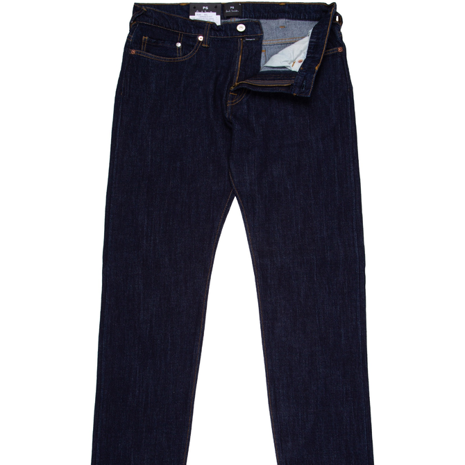 Taper Fit Vintage Stretch Denim Jeans