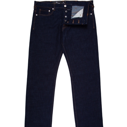 Standard Fit Cross Hatch Stretch Denim Jeans-new online-Fifth Avenue Menswear
