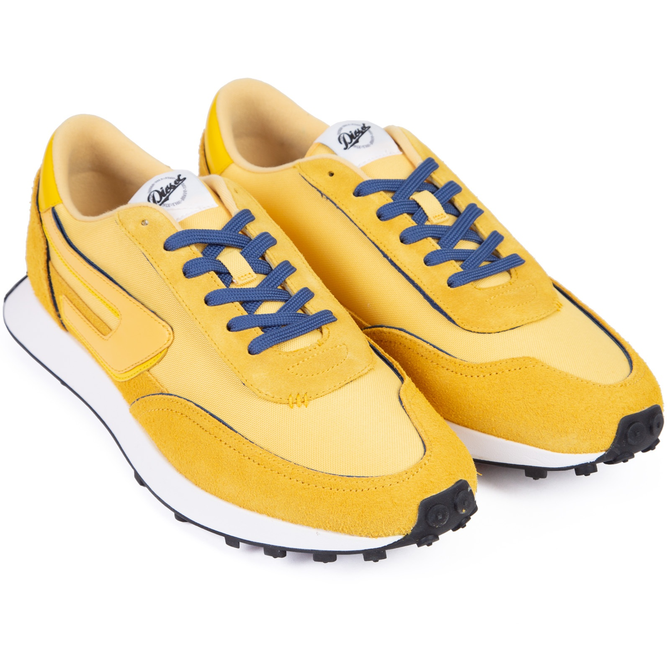 Racer LC Yellow Suede & Nylon Sneakers