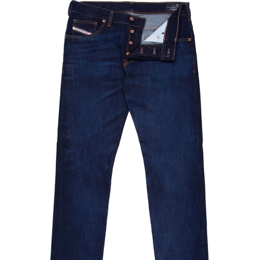D-Yennox Taper Fit Dark Aged Stretch Denim Jeans-on sale-Fifth Avenue Menswear