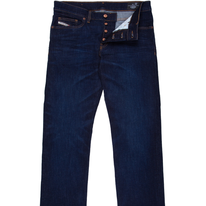 D-Mihtry Regular Straight Fit Dark Aged Stretch Denim Jean - DESIGNERS ...