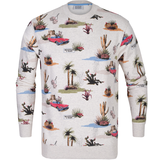 Nevada Desert Print Sweatshirt