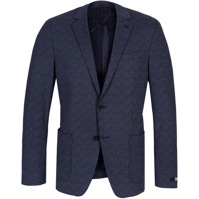 Smart Fleck Stretch Knit Blazer