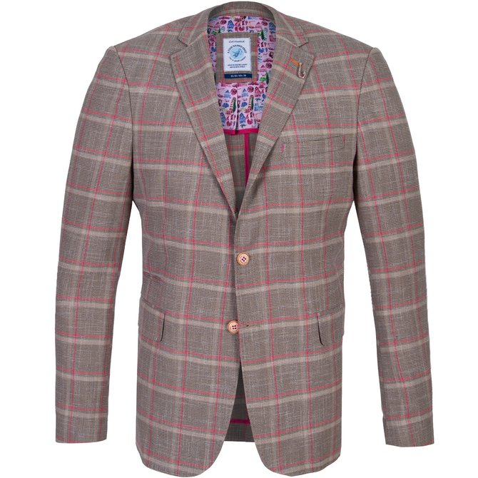 Big Check Summer Blazer