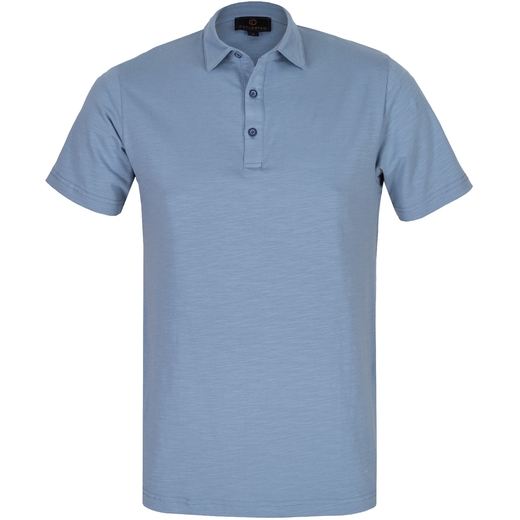 Slim Fit Logan Slub Cotton Jersey Polo-new online-Fifth Avenue Menswear