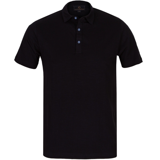 Slim Fit Logan Slub Cotton Jersey Polo-new online-Fifth Avenue Menswear