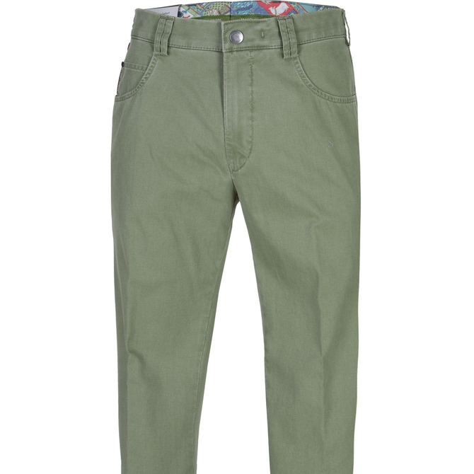 Diego 5 Pocket Fine Bedford Cord Stretch Trouser - Trousers-Casual ...