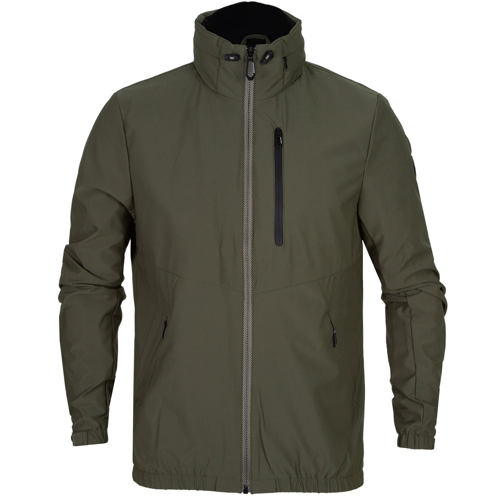 Zip-up Stretch Technical Jacket - Jackets-Casual Jackets : Fifth Avenue ...