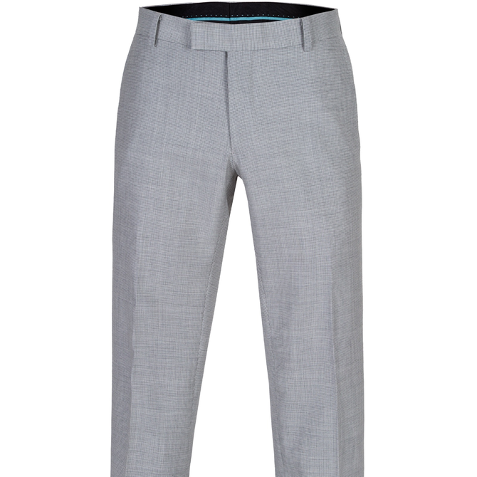 Caper Puppy Tooth Check Fine Wool Trousers - Trousers-Dress : Fifth ...