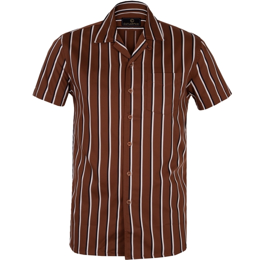 Dale Wide Stripe Casual Shirt-on sale-Fifth Avenue Menswear