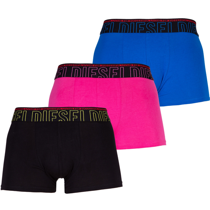 Damien 3 Pack Coloured Boxer Trunks On Sale Fifth Avenue Menswear