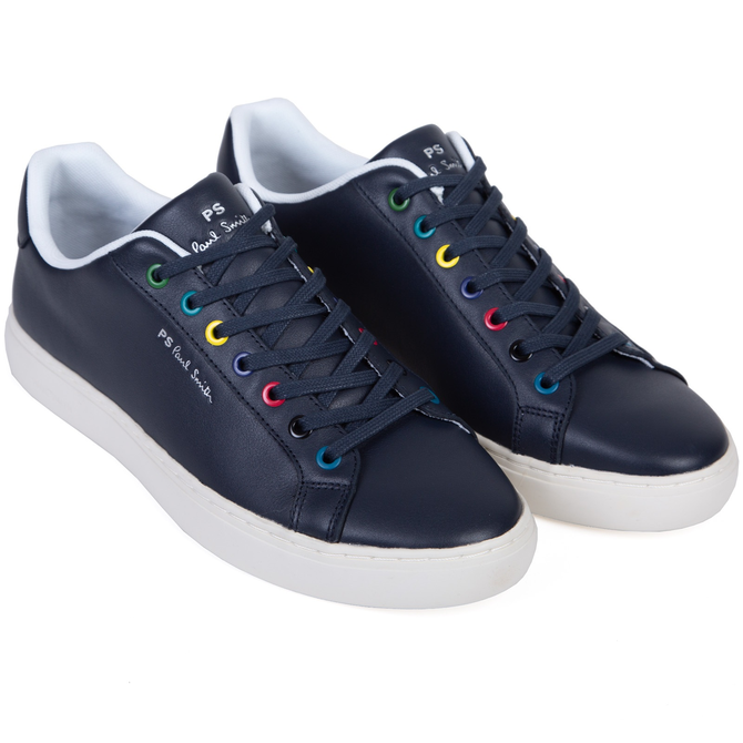 Rex Multi-coloured Eyelet Leather Sneaker