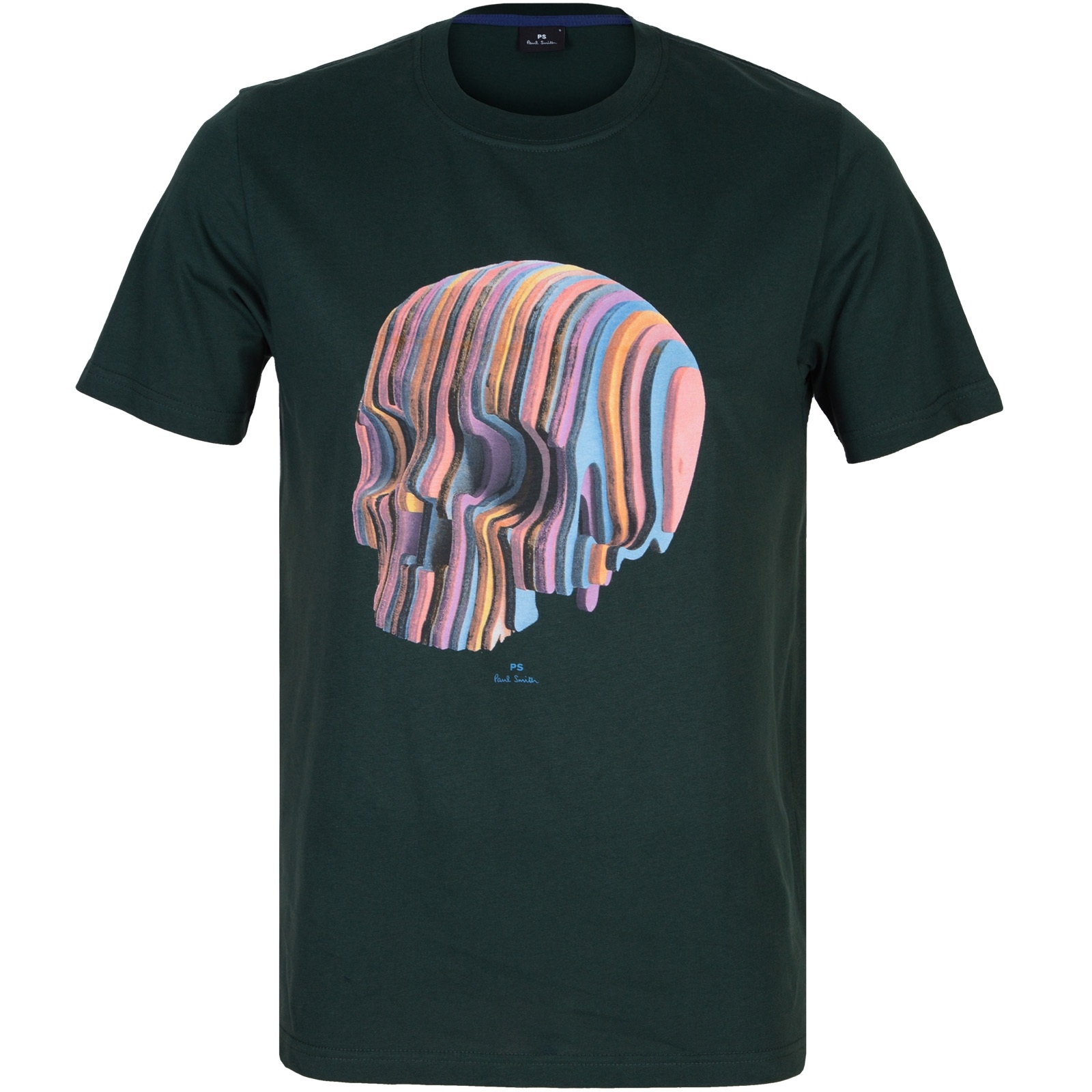 Organic Cotton Multi-coloured Skull T-Shirt - T-Shirts & Polos-Short ...