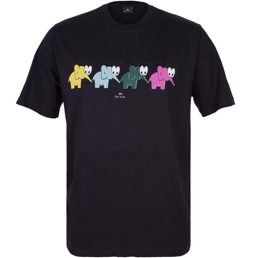 Organic Cotton Elephants T-Shirt-on sale-Fifth Avenue Menswear