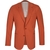 Orange Soho Stretch Wool Blazer