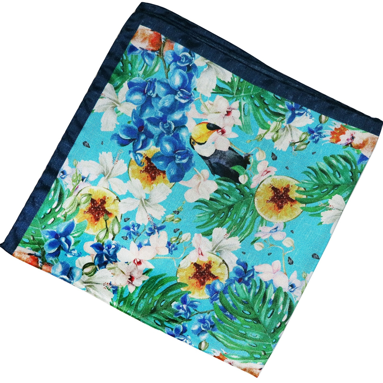 Silk Pocket Square Mandi Bunga - Manis main image 1