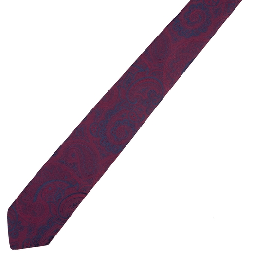 Tonal Luxe Paisley Tie-wedding-Fifth Avenue Menswear