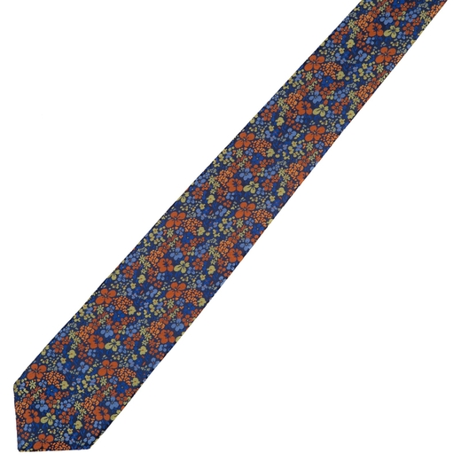Floral Pattern Tie-accessories-Fifth Avenue Menswear