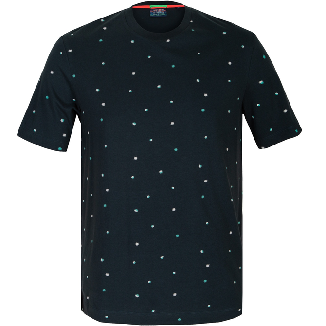 Regular Fit Stars & Moons Print T-shirt