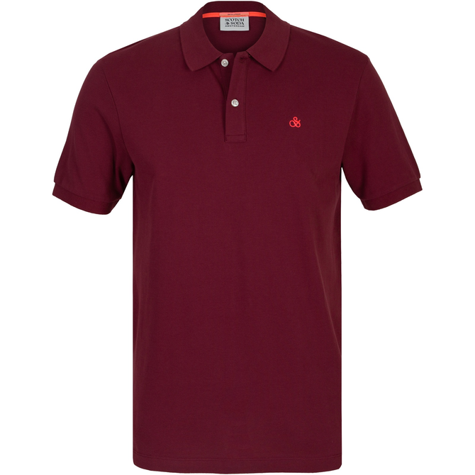 Regular Slim Fit Classic Organic Cotton Pique Polo