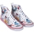 Athos Hi-Top Print Canvas Sneaker