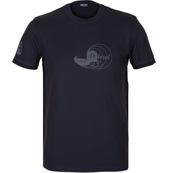 Slim Fit Diebind-Slits-E1 Print T-Shirt