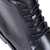 Monty Black Leather Lace & Zip Boots